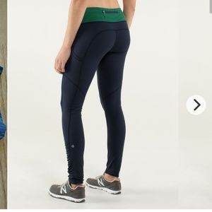 Lululemon Speed Tight *cozy size 8 inkwell